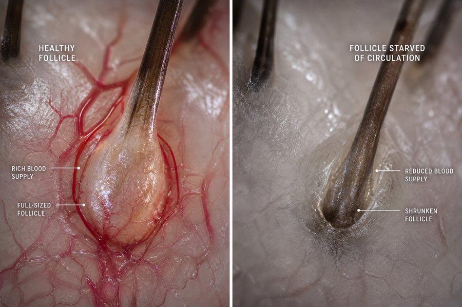 Your Follicle Isn't Dead. It's Starved.